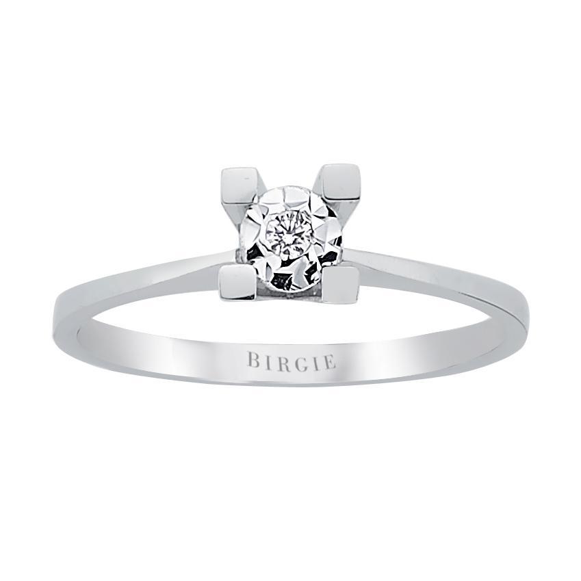 Bague solitaire diamant d'apparence 0,50 carat