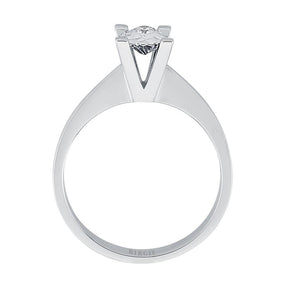 0.50 Carat Appearance Diamond Solitaire Ring