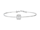 Bracelet diamant baguette