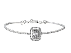 Baguette Diamant Arrmband