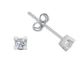 0.20 Carat Diamant Solitaire Ohrringe