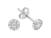 0,60 Carat Diamant Effekt Solitaire Ohrstecker