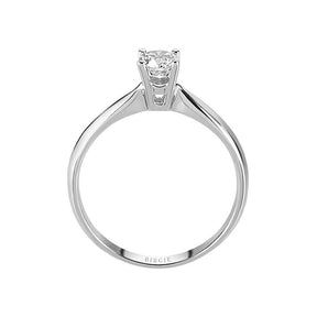 Bague solitaire diamant 0,33 carat