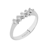 0.30 Carat Diamond 5 Stone Engagement Ring