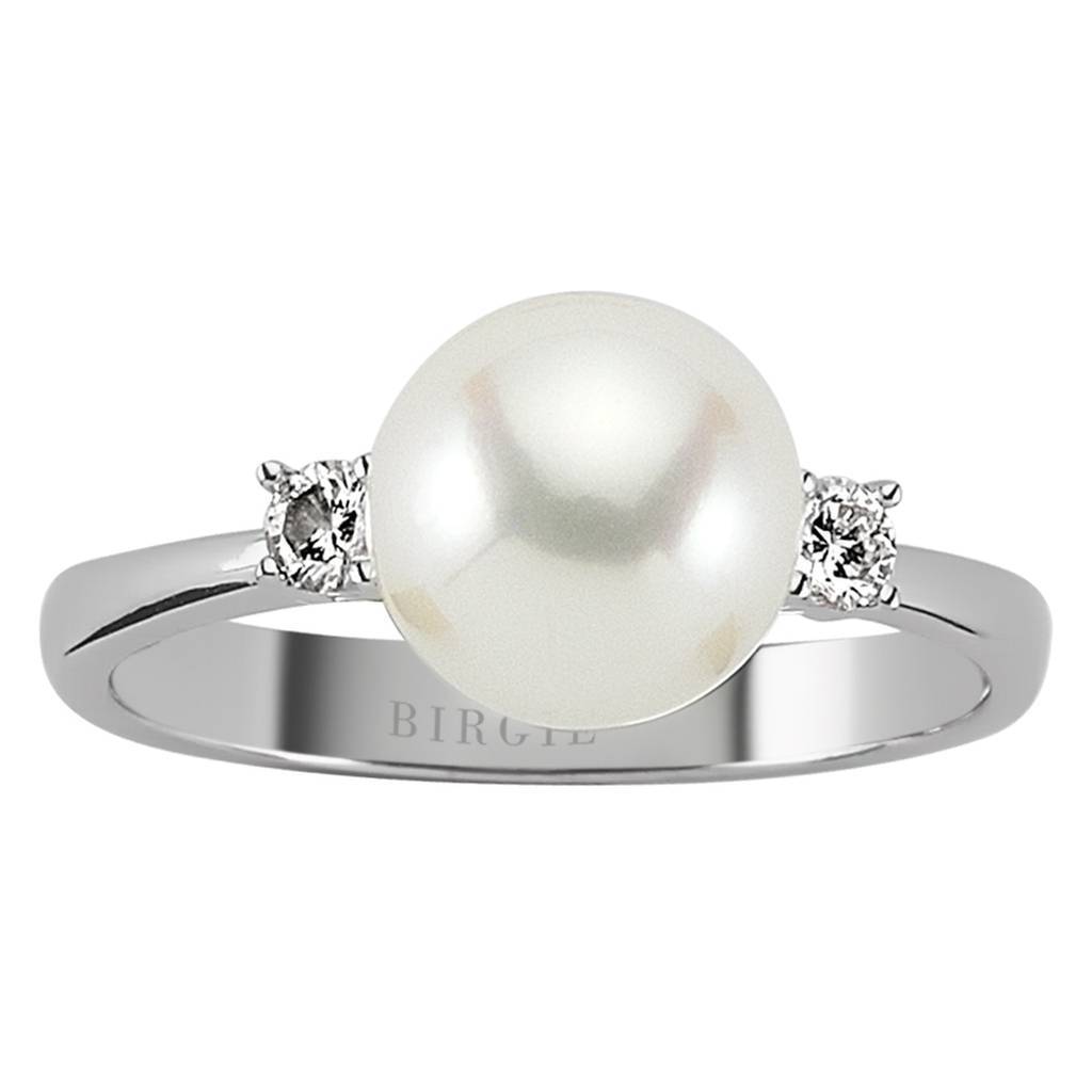 Diamond and Pearl Ring