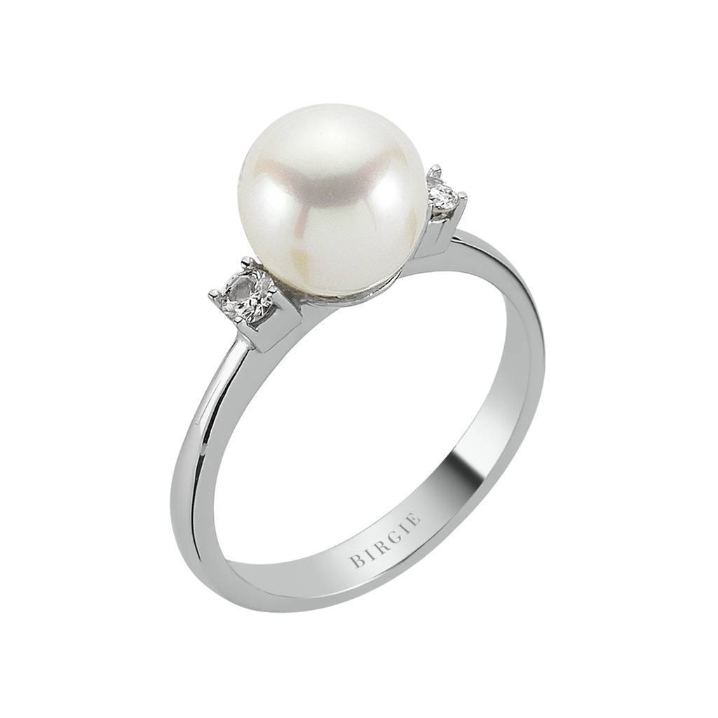 Diamond and Pearl Ring