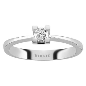 0.17 Carat Diamond Solitaire Ring