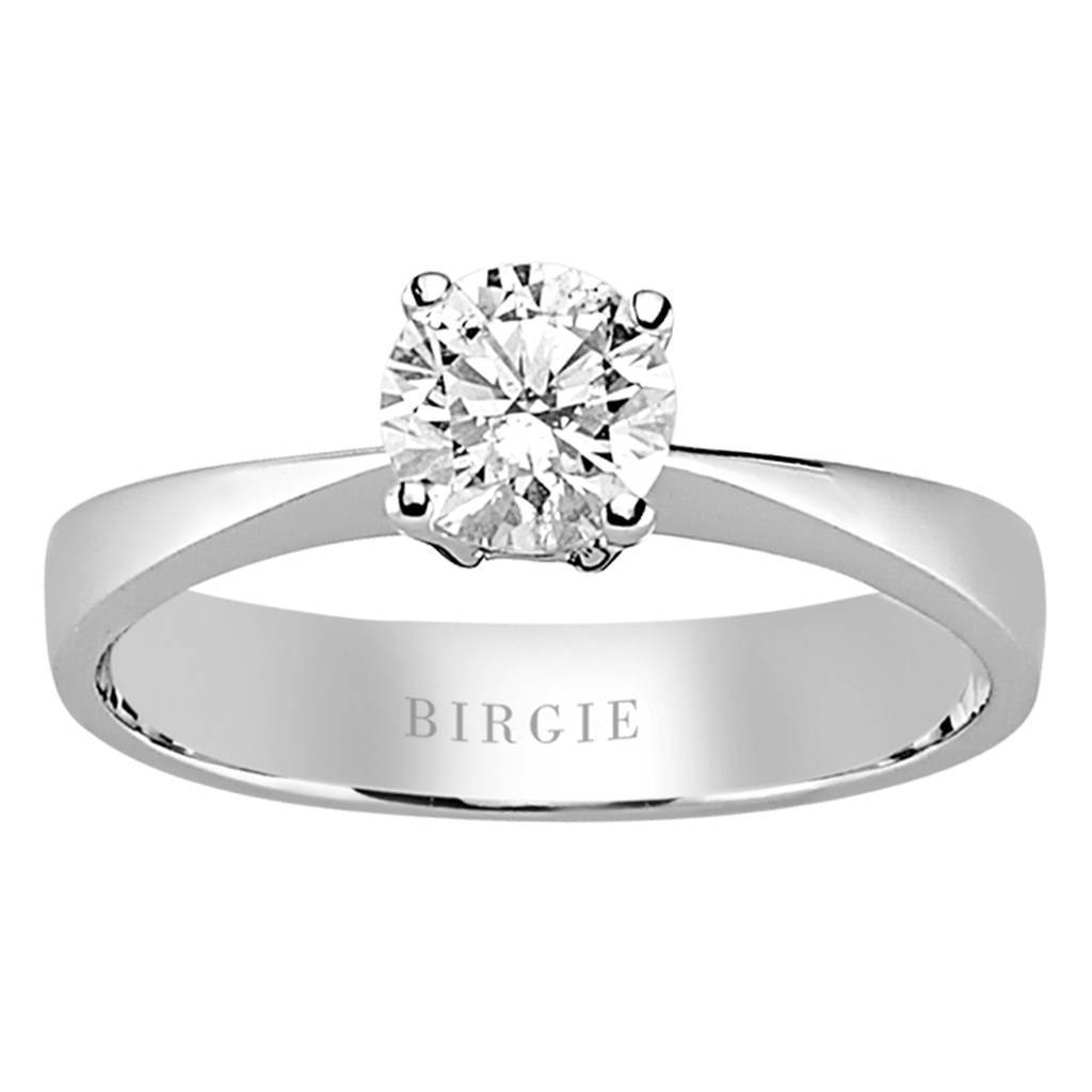 Bague solitaire diamant 0,55 carat