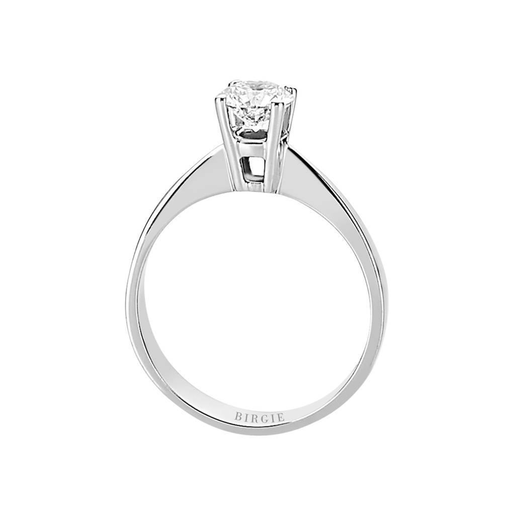 Bague solitaire diamant 0,55 carat