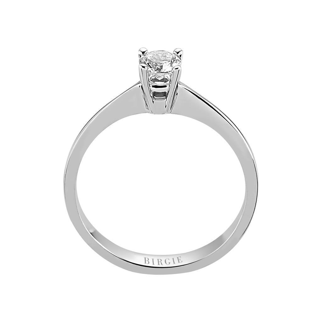 Bague solitaire diamant 0,32 carat