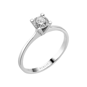 0.49 Carat G Colour Diamond Solitaire Ring