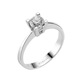 0.50 Carat F Colour Diamond Solitaire Ring