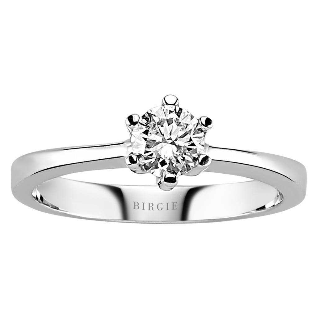 Bague solitaire diamant 0,50 carat