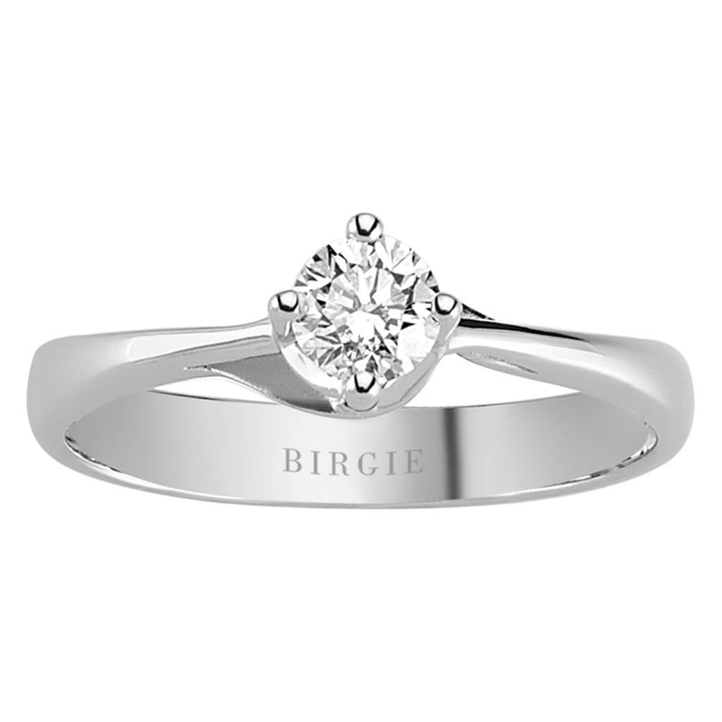 0.28 Carat G Color Diamond Solitaire Ring