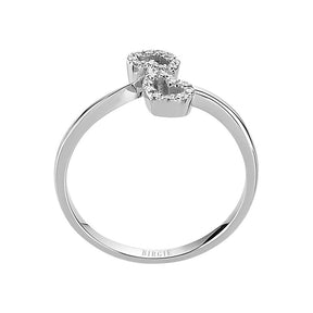 Bague Coeur Pierre Diamant