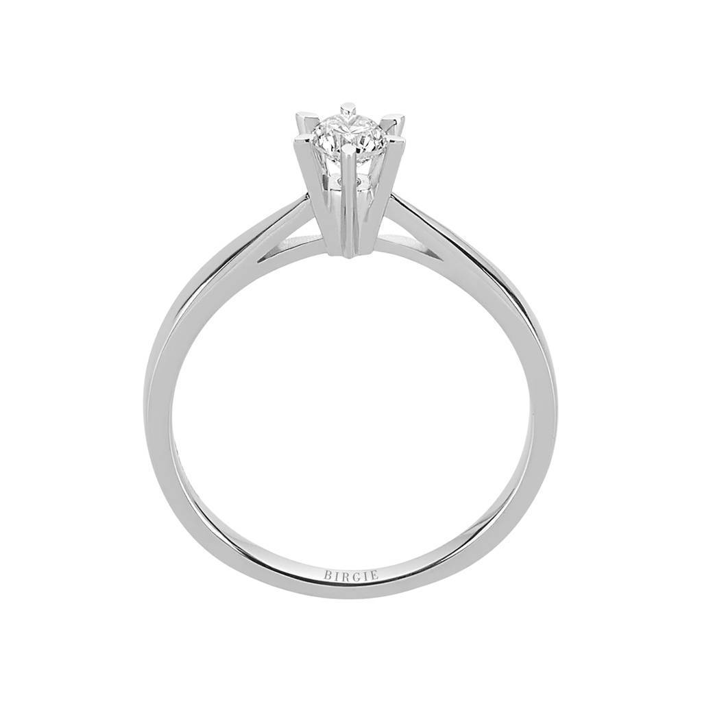 Bague solitaire diamant 0,25 carat