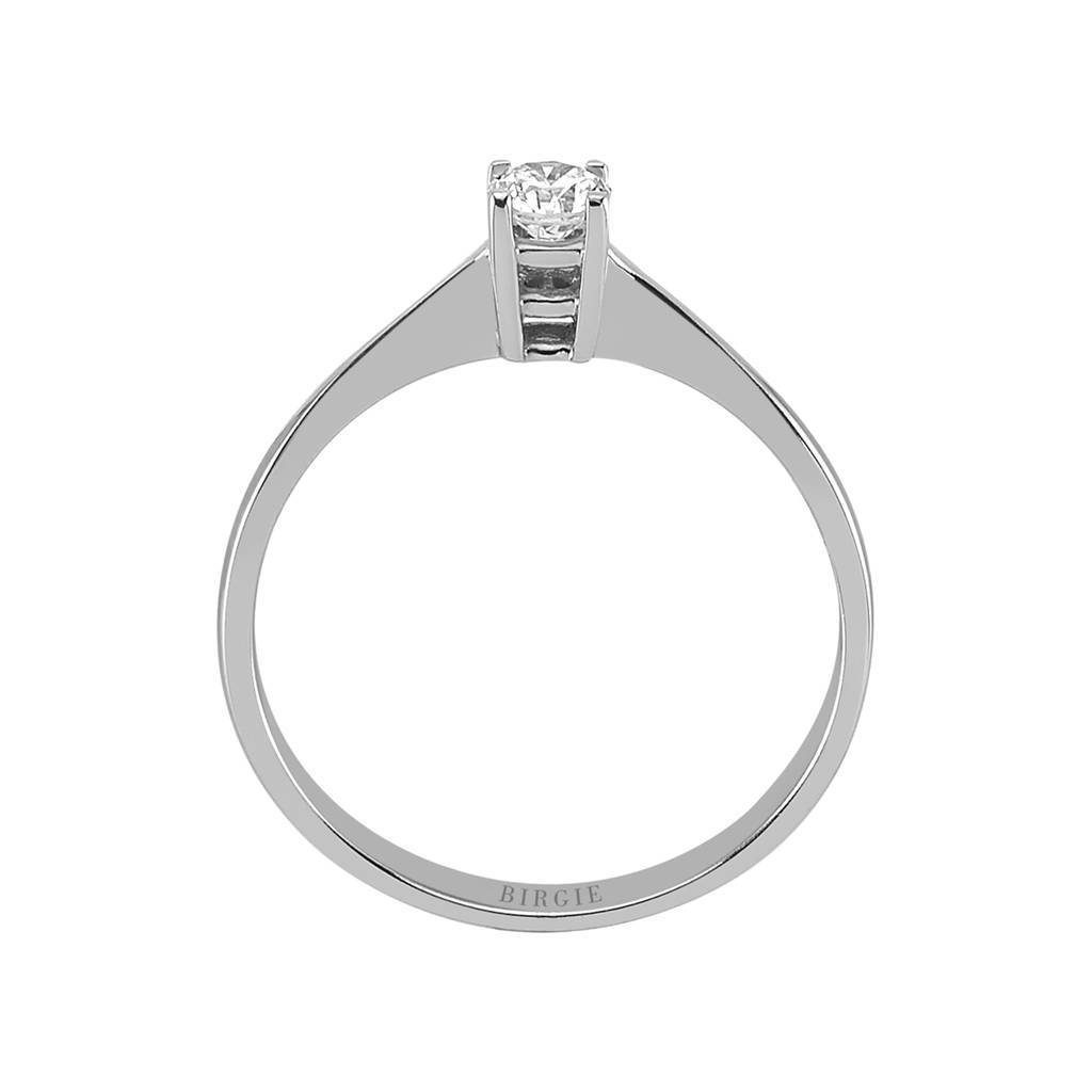 Bague solitaire diamant 0,20 carat