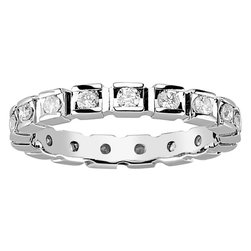 0.61 Carat Diamond Eternity Wedding Ring