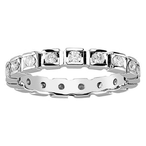 0.61 Carat Diamond Eternity Wedding Ring