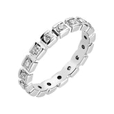 0.61 Carat Diamond Eternity Wedding Ring