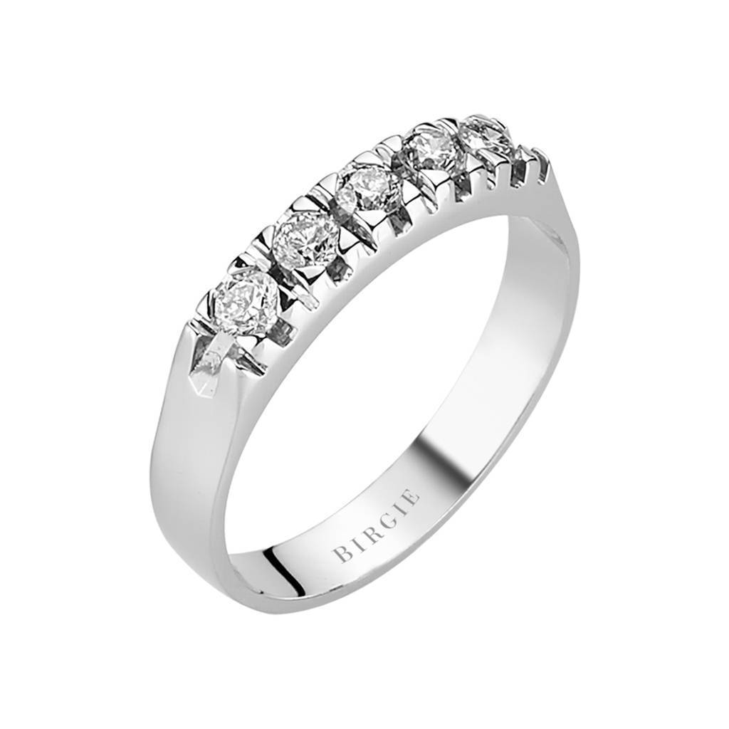 0.31 Carat Diamond 5 Stone Engagement Ring