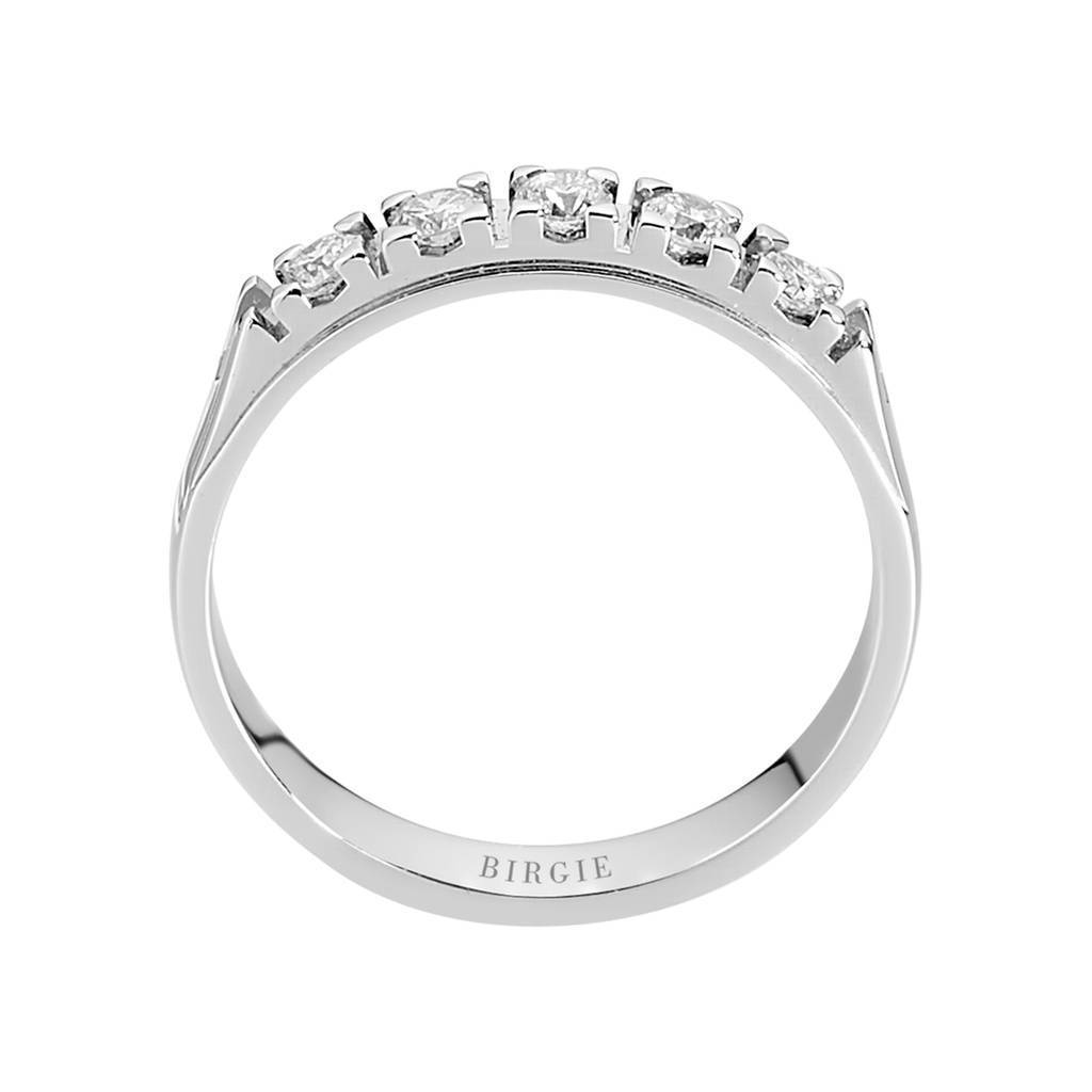 0.31 Carat Diamond 5 Stone Engagement Ring