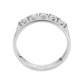 0.31 Carat Diamond 5 Stone Engagement Ring