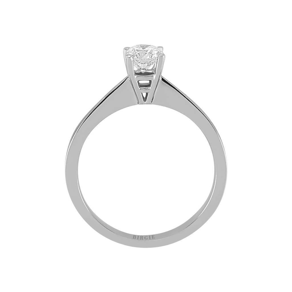 Bague solitaire diamant 0,55 carat