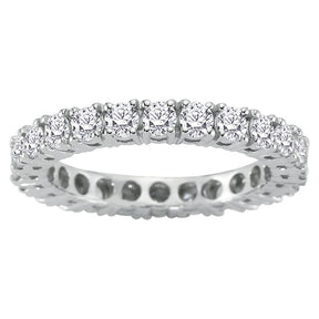 1.79 Carat Diamond Eternity Wedding Ring