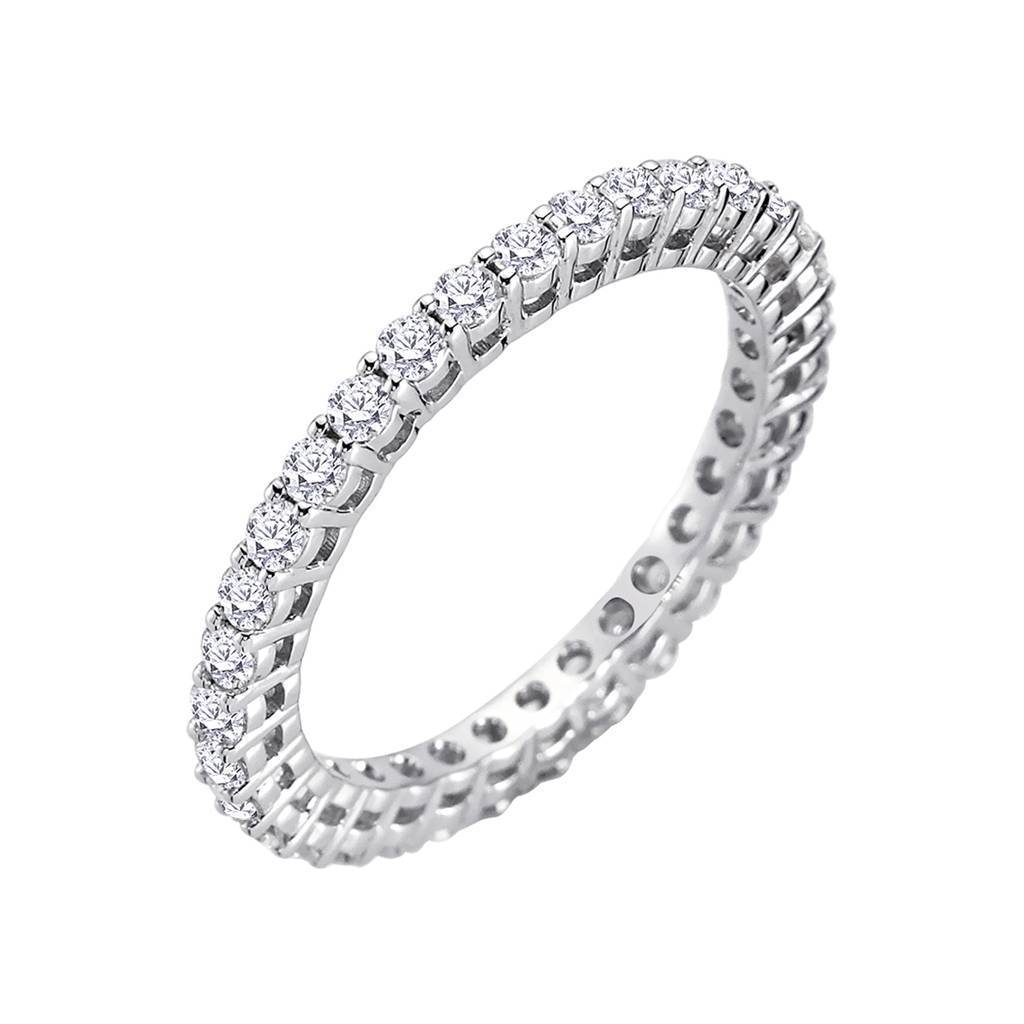 0.98 Carat Diamond Eternity Wedding Ring