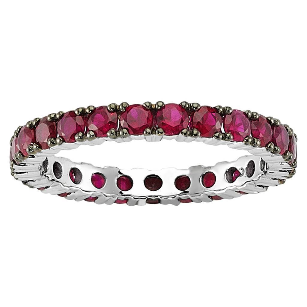 Full Band Ruby Eternity Ring