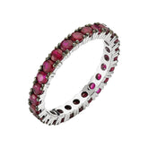 Full Band Ruby Eternity Ring