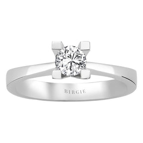 Bague solitaire diamant 0,36 carat