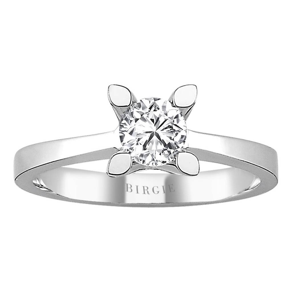 Bague solitaire diamant 0,55 carat