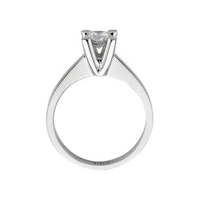 Bague solitaire diamant 0,55 carat