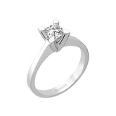 Bague solitaire diamant 0,55 carat