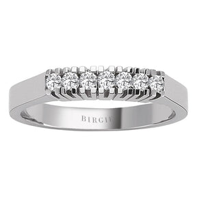 0.21 Carat 7 Stone Diamond Engagaement Ring