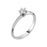 0.25 Carat Diamond Solitaire Ring