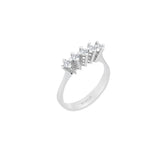 0.31 Carat Diamond 5 Stone Engagement Ring