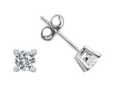 0.53 Carat Diamant Solitaire Ohrstecker