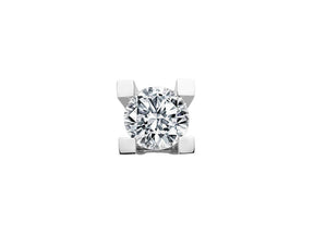 0,38 Carat Diamant Solitaire Herren Ohrstecker