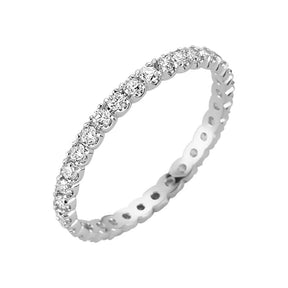 0.61 Carat Diamond Eternity Wedding Ring