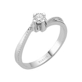 0.17 Carat Diamond Solitaire Ring