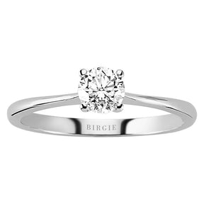 Bague solitaire diamant 0,50 carat