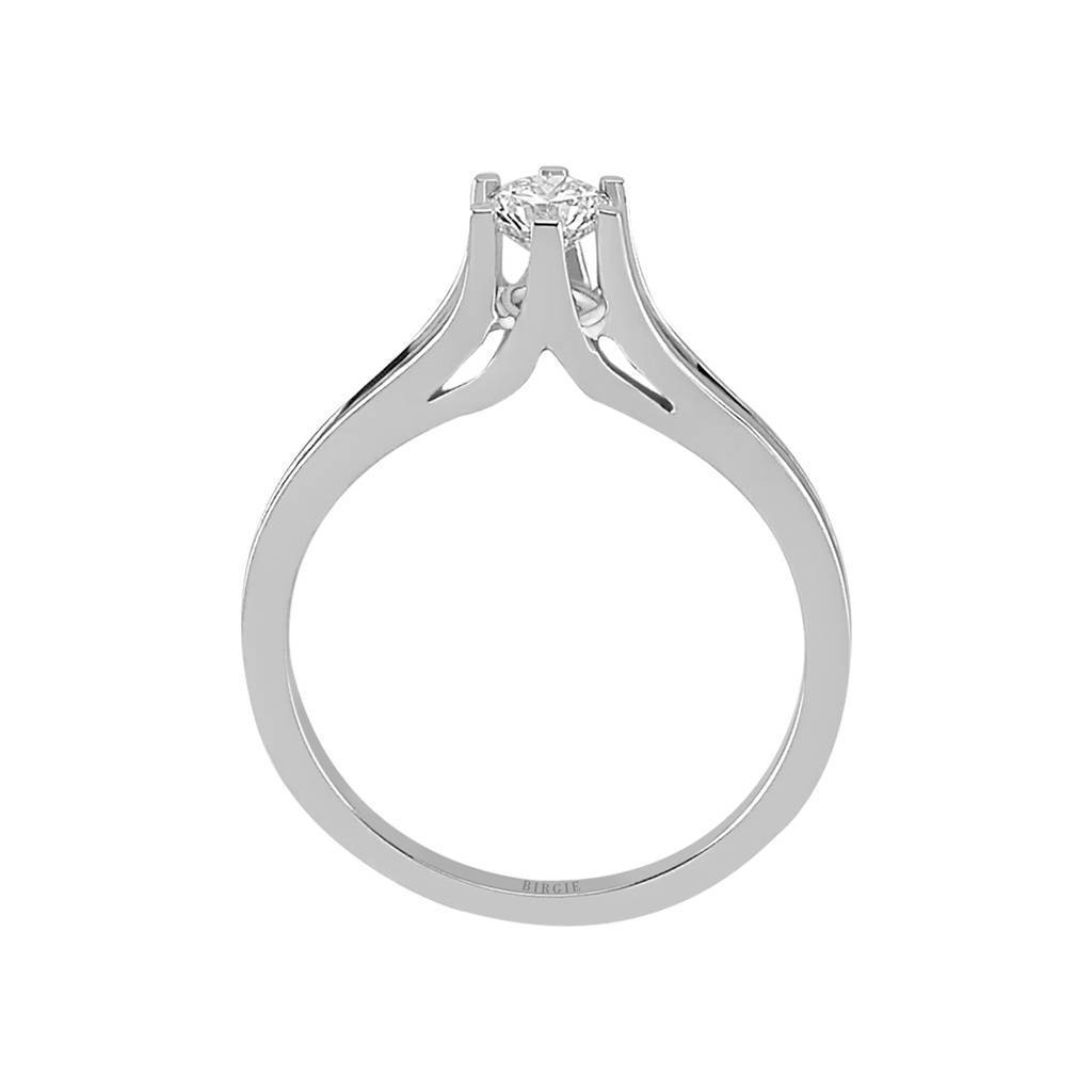 Bague solitaire diamant 0,32 carat