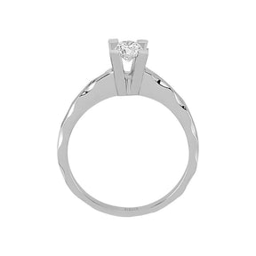 0.31 Carat Diamond Solitaire Ring