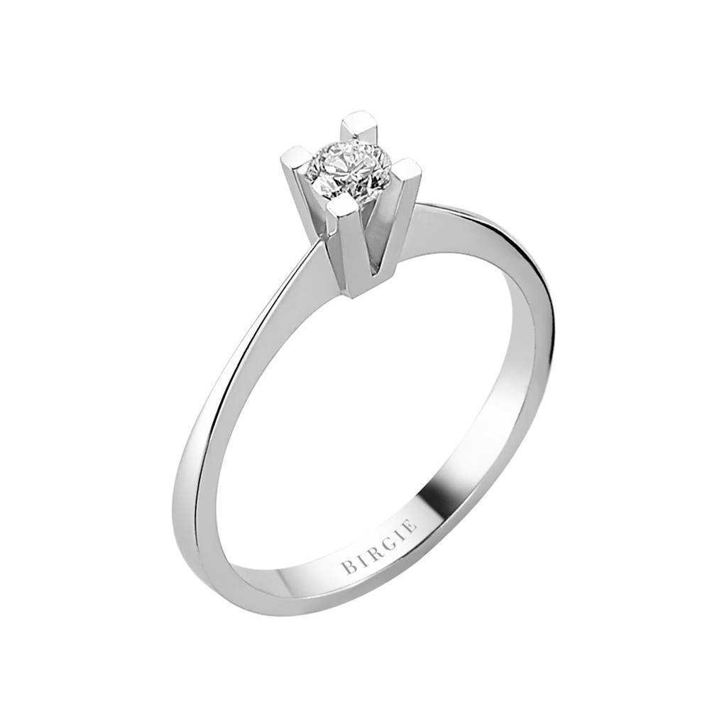 0.18 Carat Diamant Solitärring