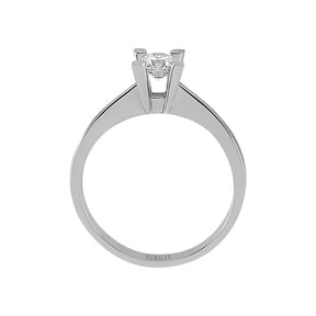 Bague solitaire diamant 0,42 carat