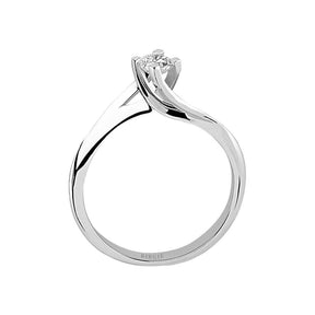 Bague solitaire diamant 0,25 carat