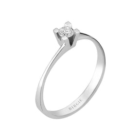 0.17 Carat Diamond Solitaire Ring